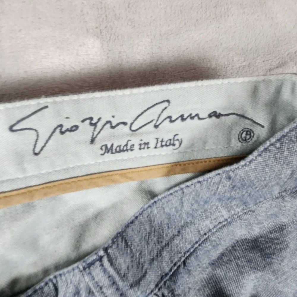 Armani Jeans Men's Dark Wash J05 Regular‎ Fit Stretch Denim Size 32 (29 inseam)